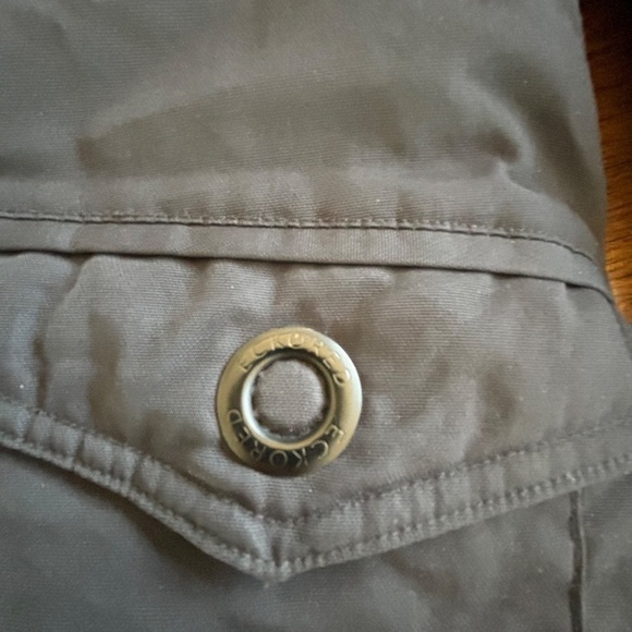 Ecko Red down & feather filled black parka size small EUC - Picture 15 of 15